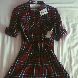 flannel dress